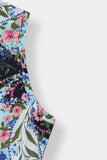 Girls 100% impoted All Over Flower Printed Soft Cotton Frock