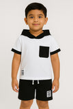Soft & Cool Kids summer Tracksuit In Cotton Fleece